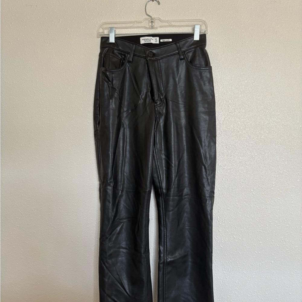 Abercrombie Vegan Leather Pants